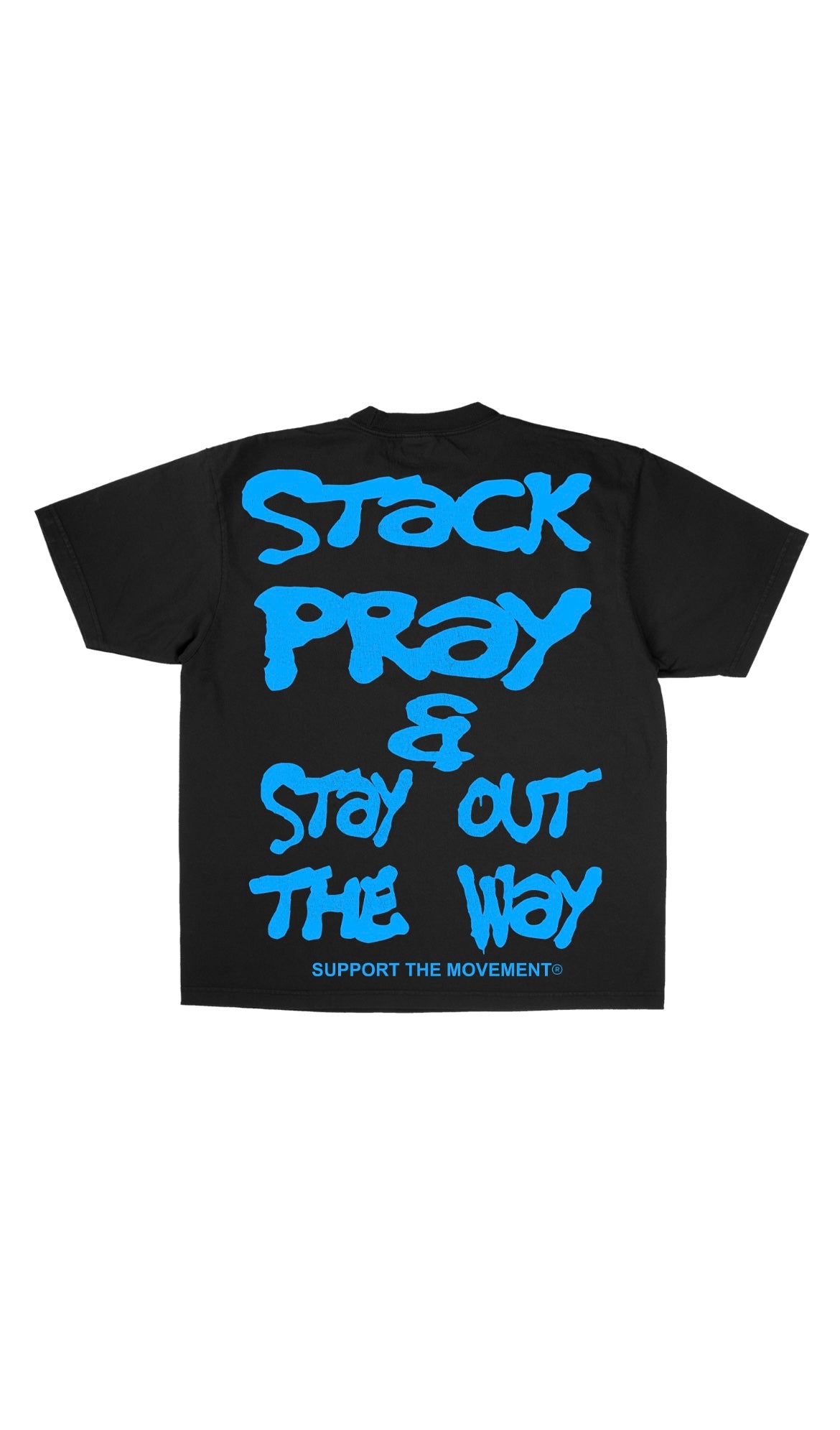 Black Stack / Pray Tee